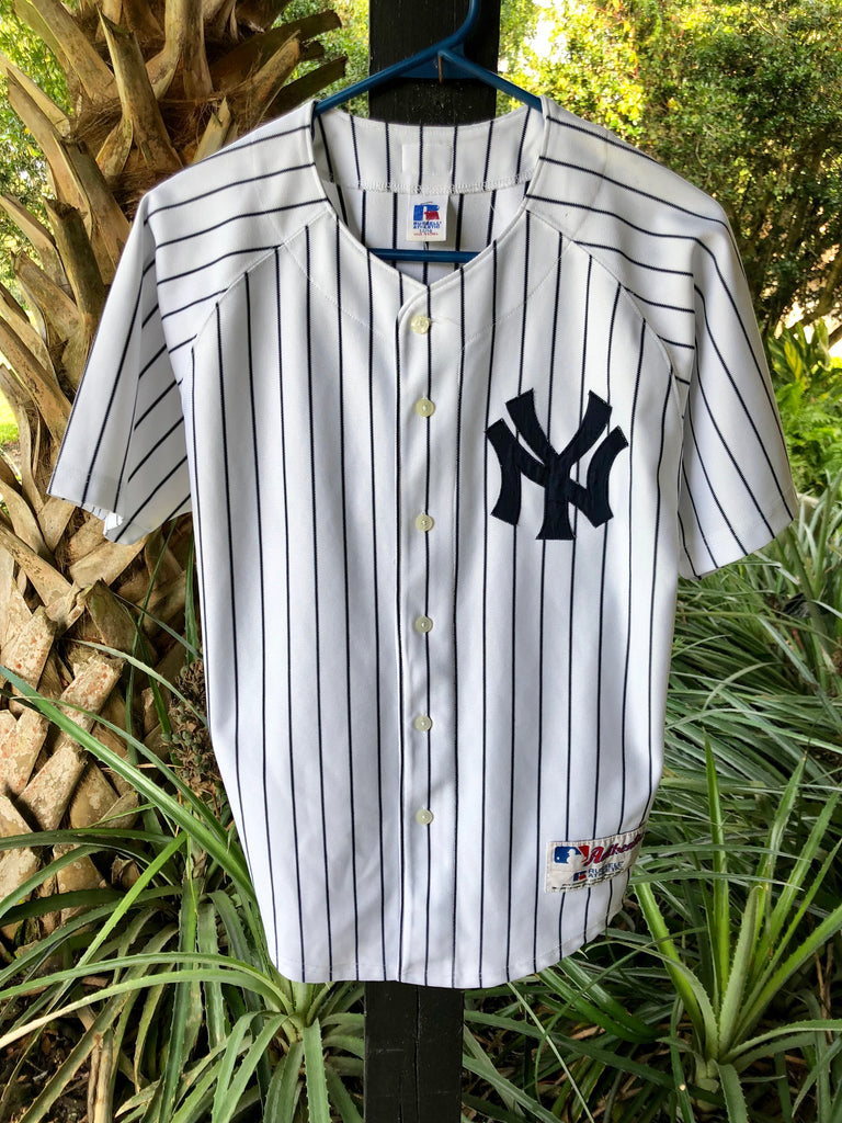 derek jeter pinstripe jersey