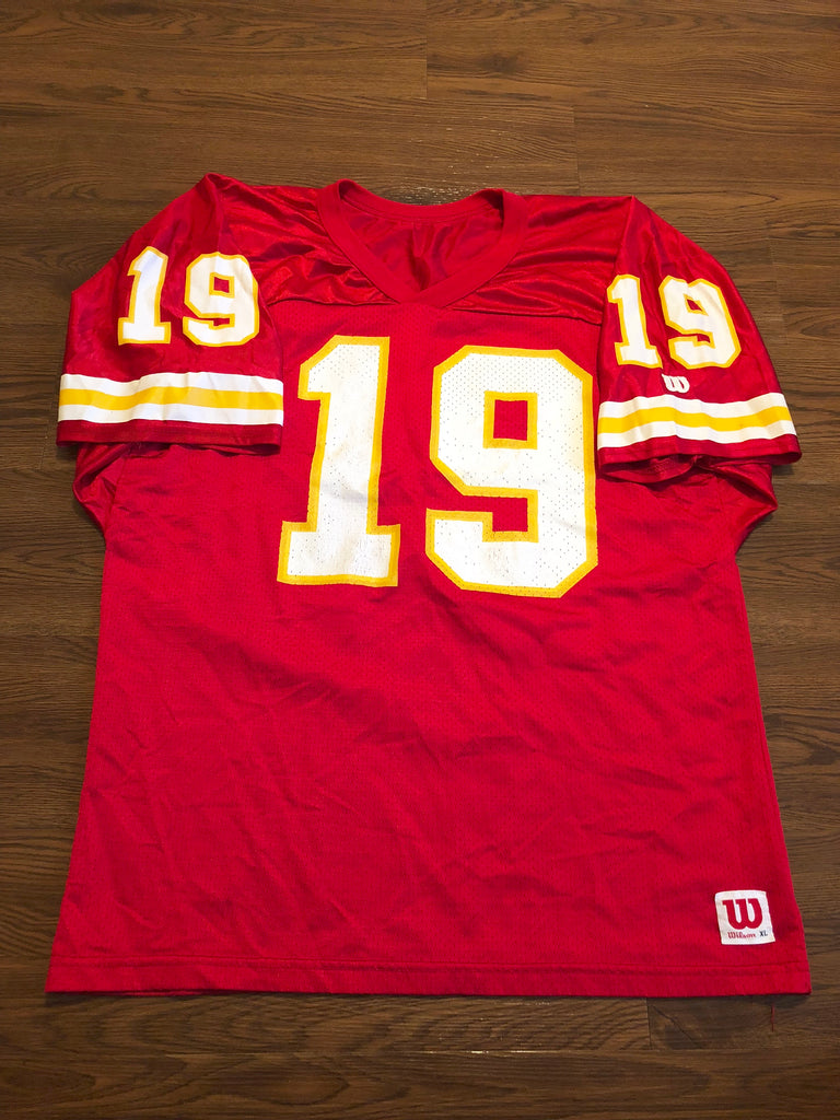 joe montana kansas city chiefs throwback jersey