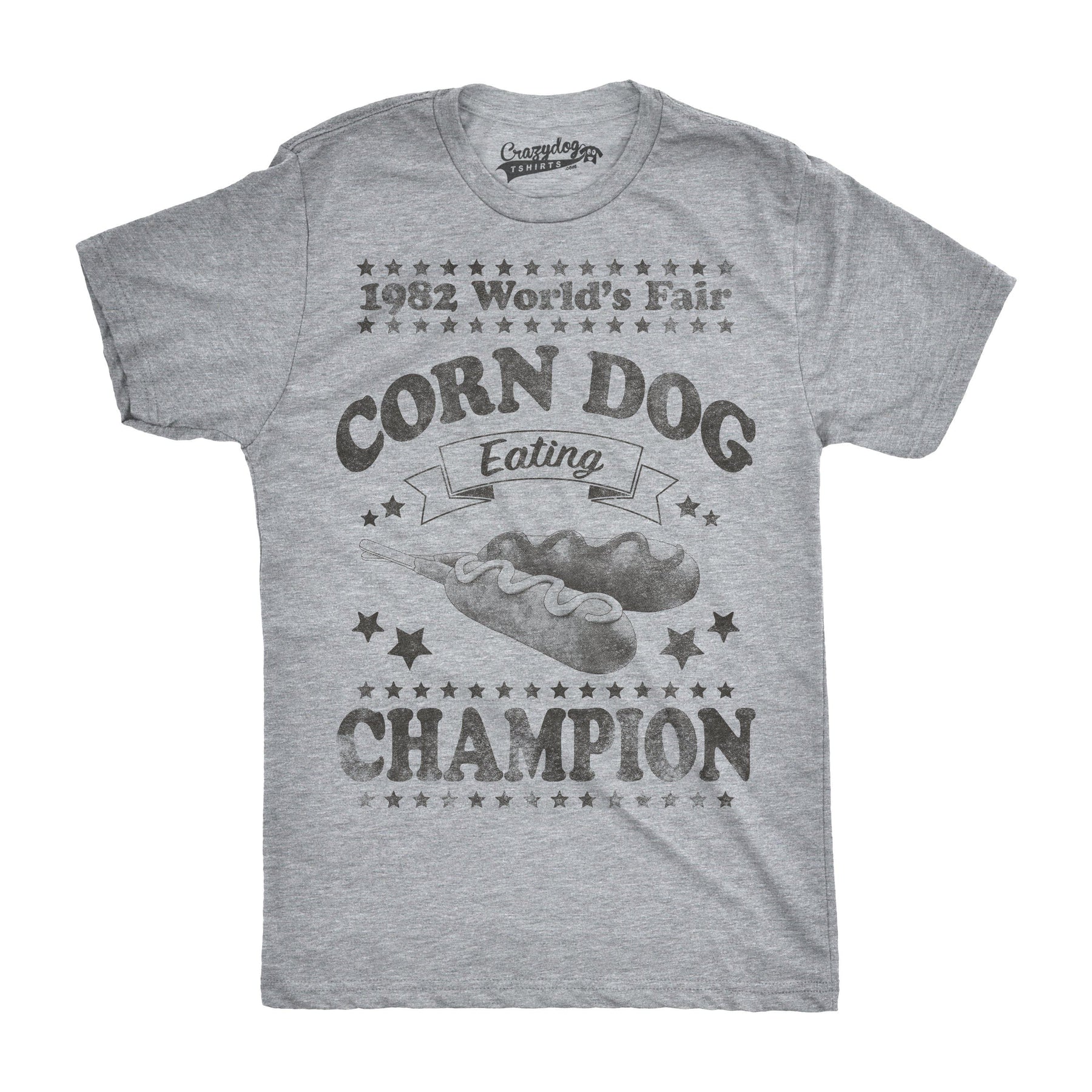 Corn Dog Eating Champion 1982 – Crazy Dog T-Shirts