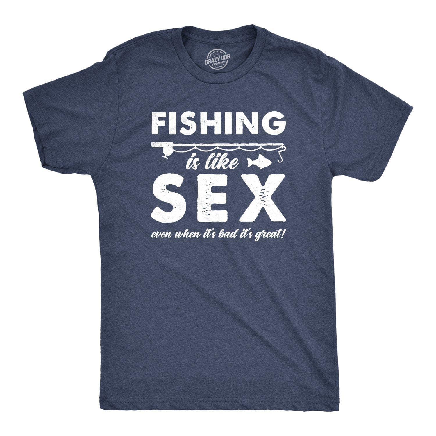 Blue Men Fishing T-Shirts for sale