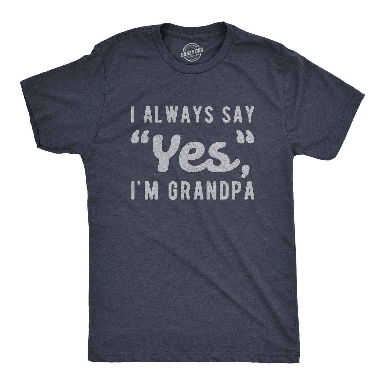 Sarcastic Grandpa The Bad Influence Funny Grandpa Shirt - Print