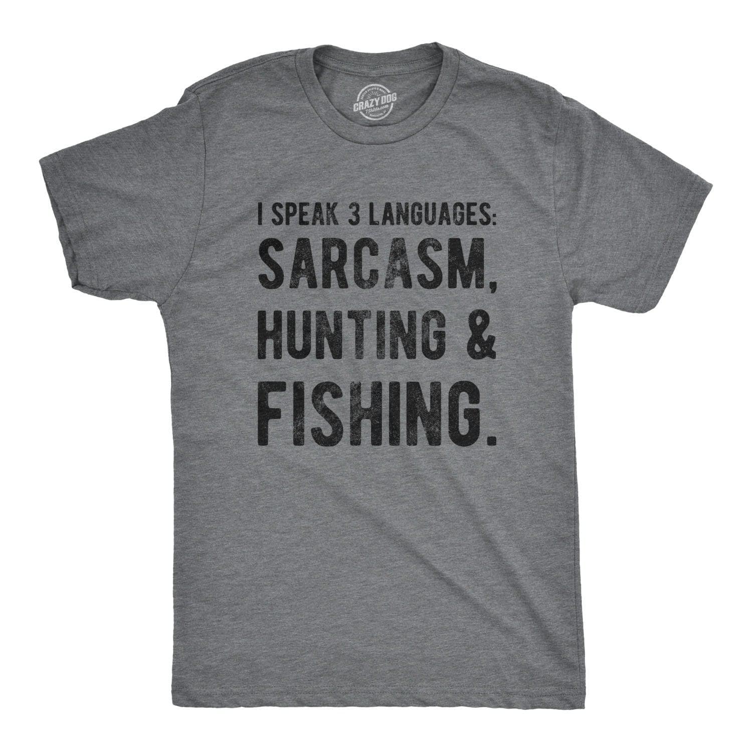 I Like Hunting And Maybe 3 People Men's T Shirt - Crazy Dog T-Shirts