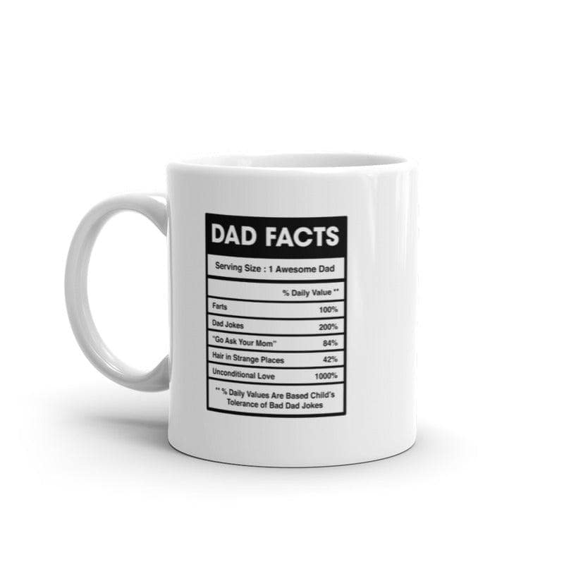 Mom Nutrition Facts - Funny Coffee Mug