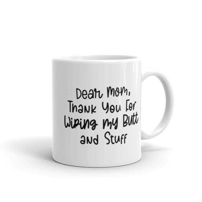 ThisWear Mom Nutritional Facts Label Funny Gifts for Mom Gag Gift 11oz  Ceramic Coffee Mug