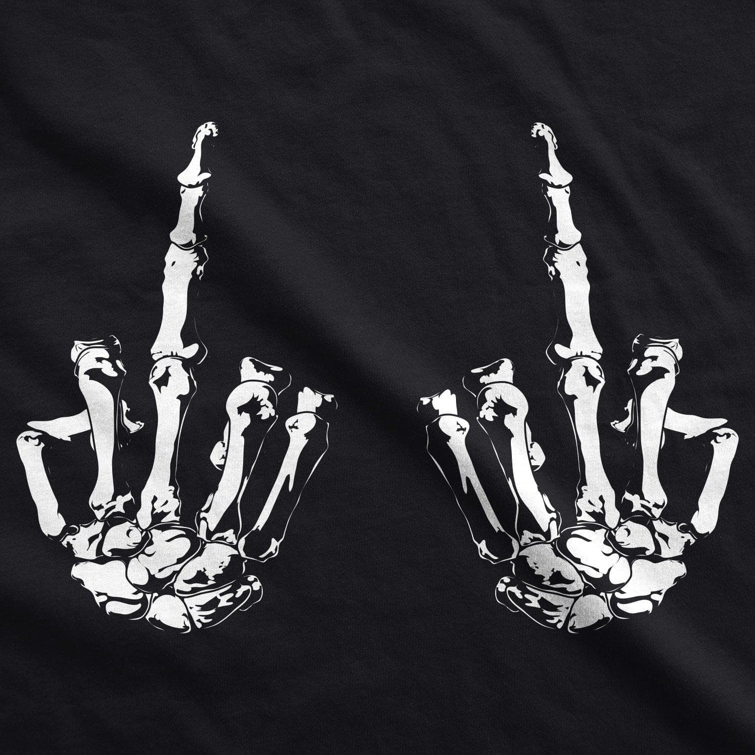 White Skeleton Rib Cage Men's Tshirt - Crazy Dog T-Shirts