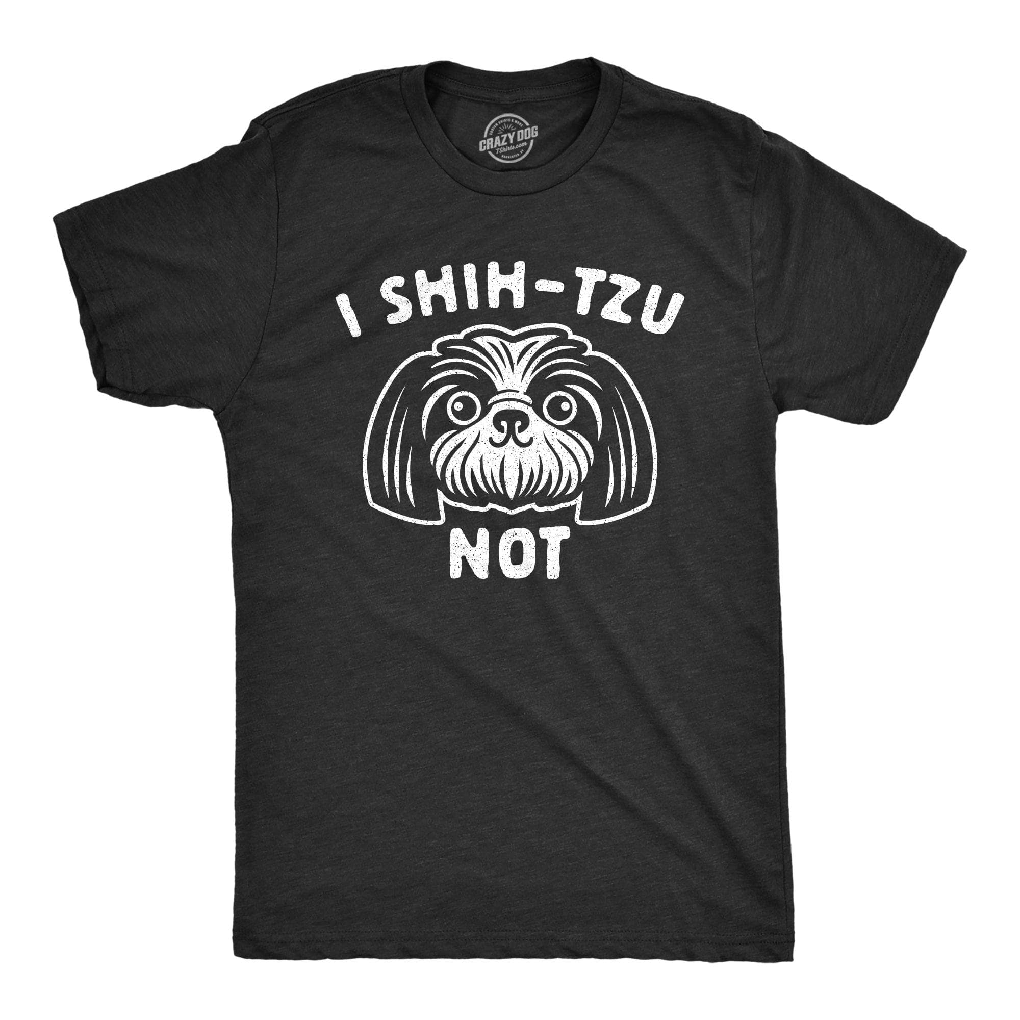  kiMaran Funny Dog Quote Design T-Shirt HOLY Shih TZU Printed  Cute Puppy Shih Tzu Unisex Jersey Short Sleeve Tee: Clothing, Shoes &  Jewelry