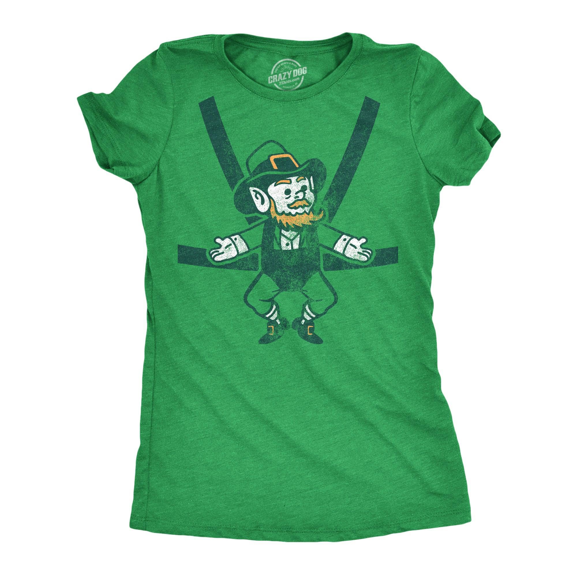 Leprechaun Baby Harness Men's T Shirt - Crazy Dog T-Shirts