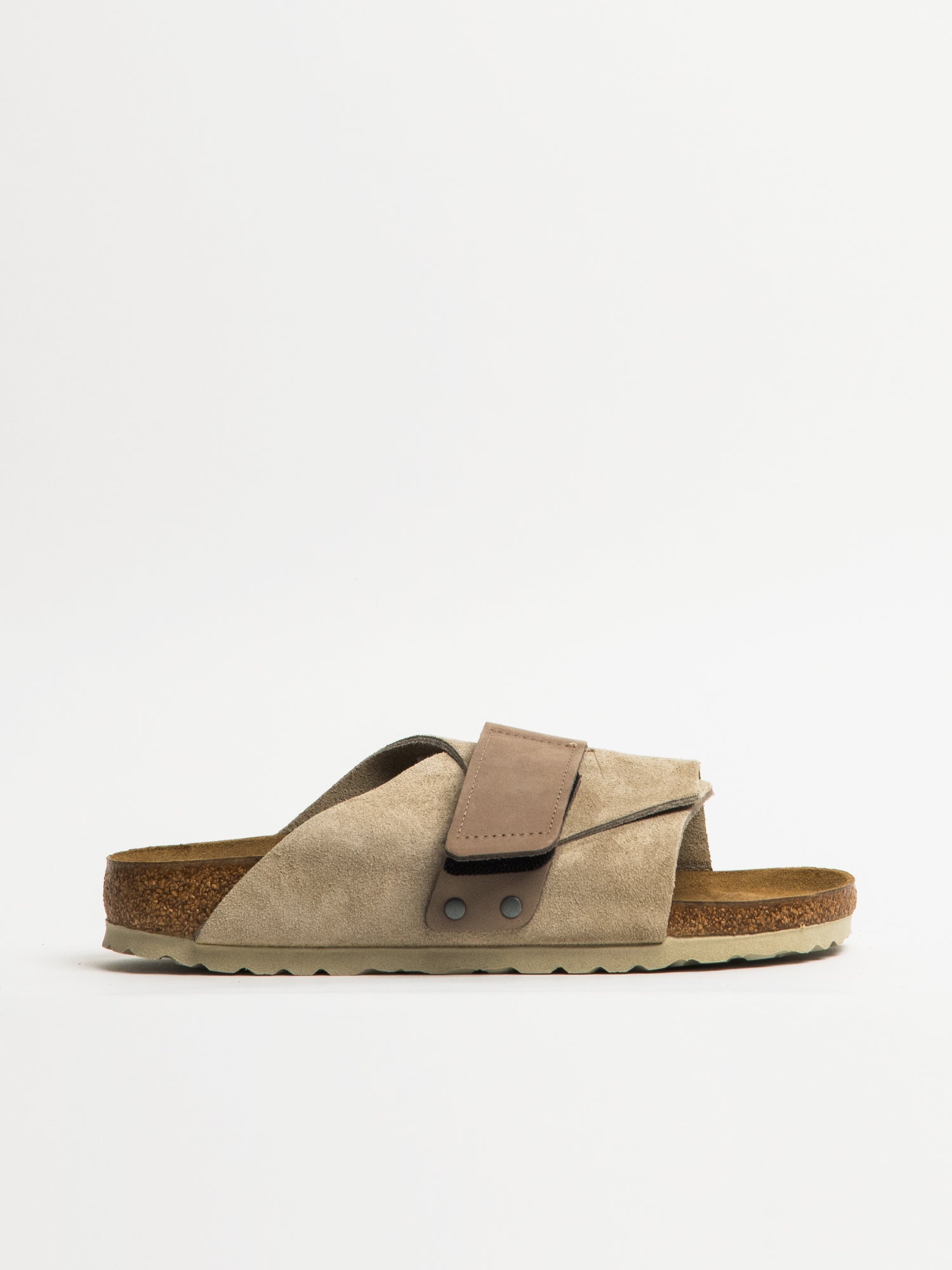 MENS BIRKENSTOCK KYOTO SUEDE NUBUCK SANDALS