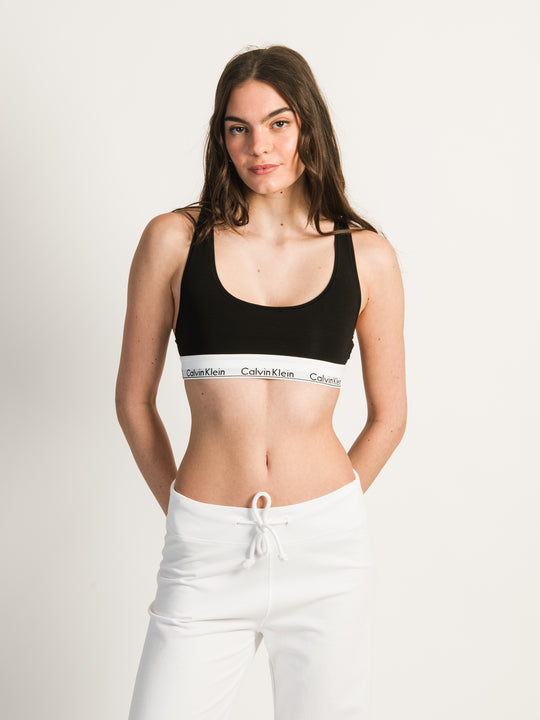 NWT Calvin Klein CK Modern Cotton Velvet Triangle Bralette Bra