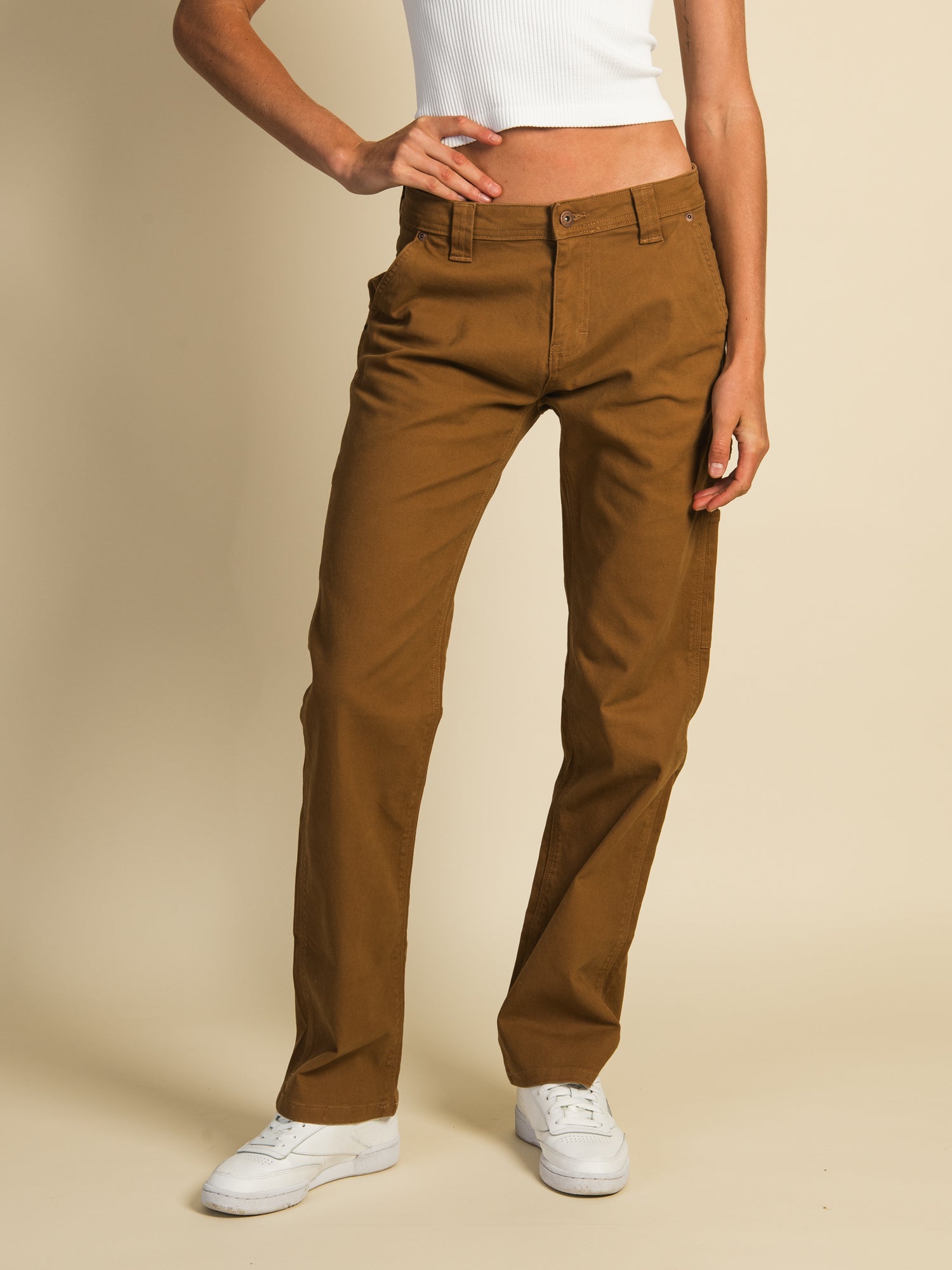 DICKIES 32 HIGHRISE TWILL WIDE LEG