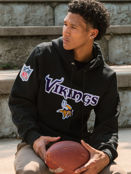 Nike Athletic (NFL Minnesota Vikings) Men's Sleeveless Pullover Hoodie.