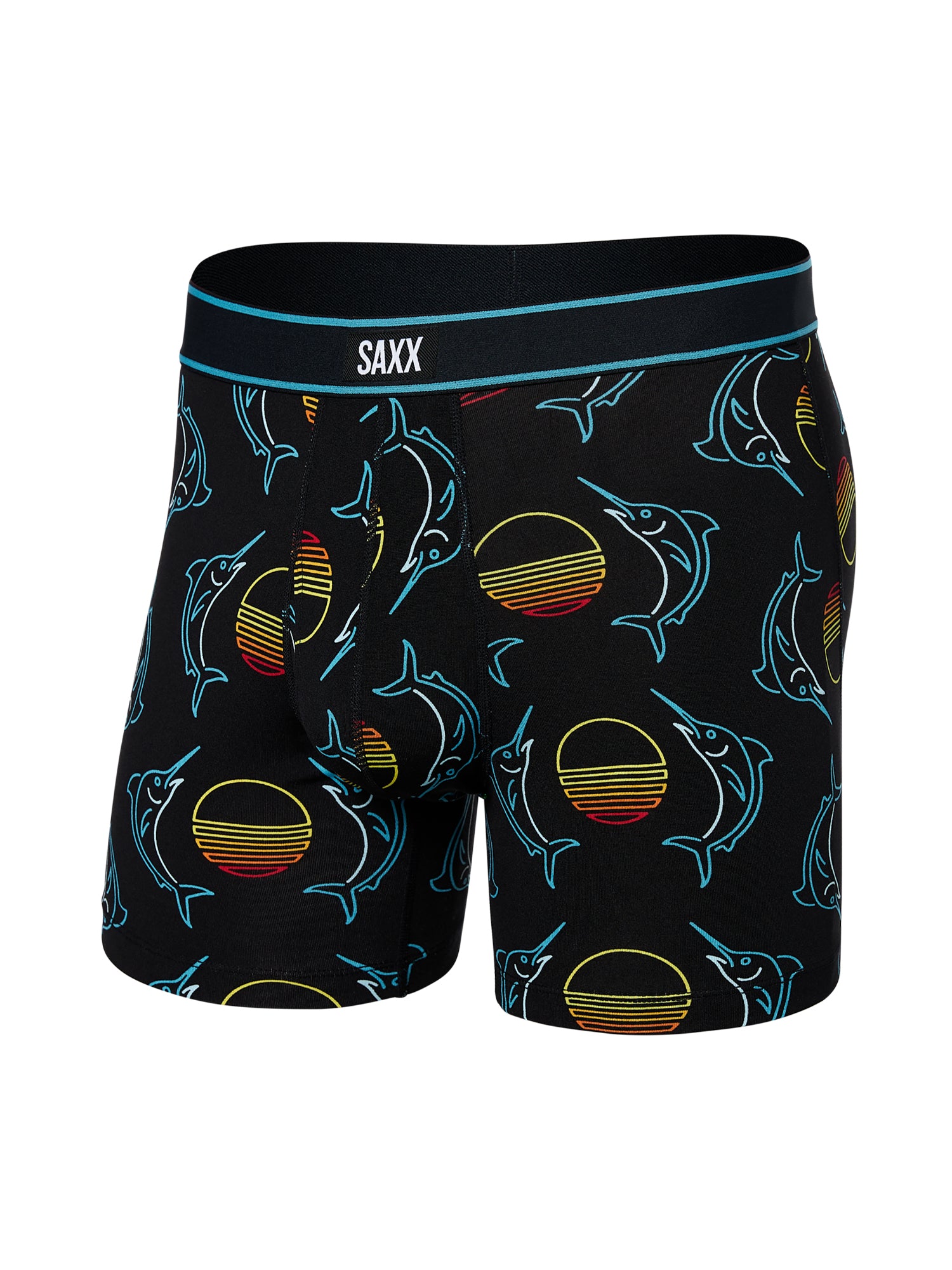 Saxx Underwear L61507 Mens Multicolor Daytripper Boxer Briefs Size