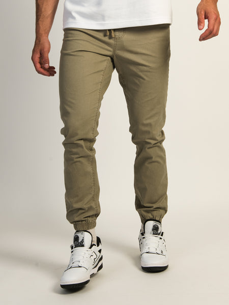 Tainted Slim Jogger - Khaki