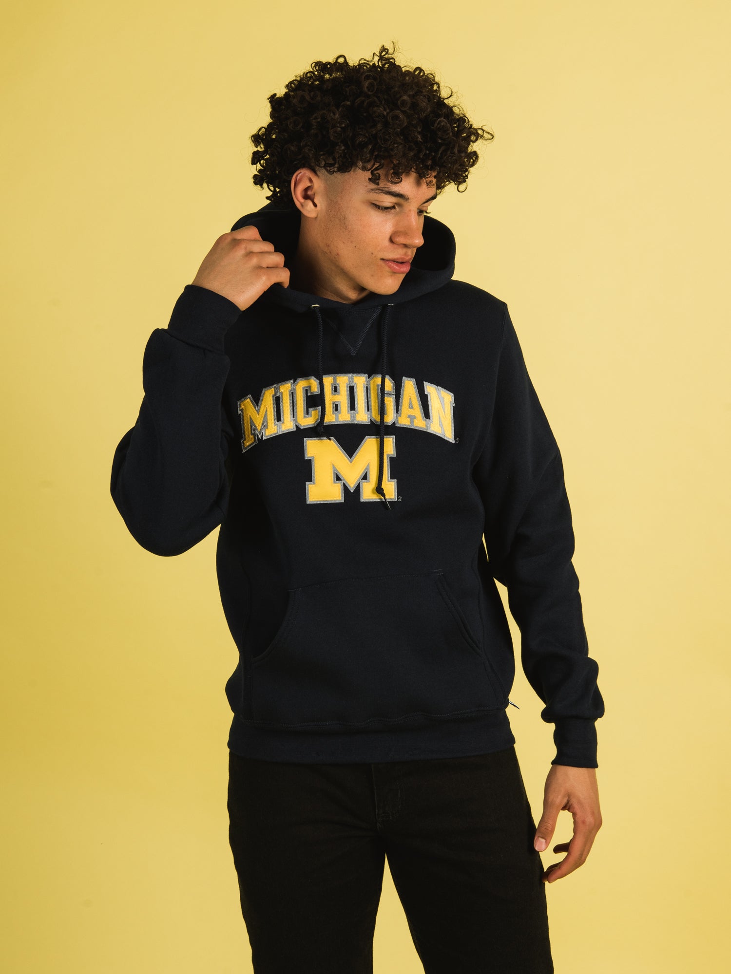 Image of RUSSELL MICHIGAN PULLOVER HOODIE