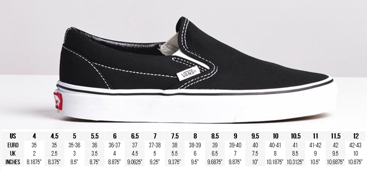 Billabong Shoe Size Chart