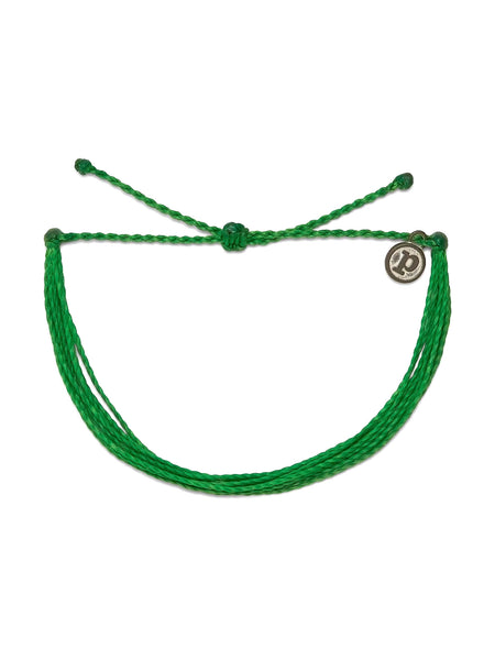 Pura Vida Bright Solid Bracelet Vert