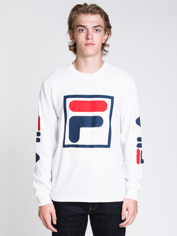 fila men's performance long sleeve tee