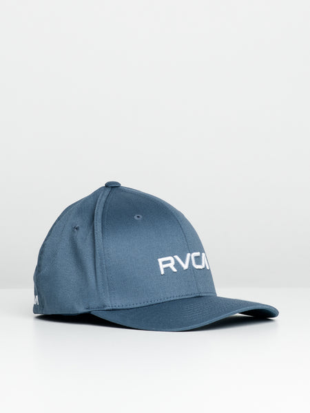 Rvca Flexfit Hat - Grey/blue Clearance