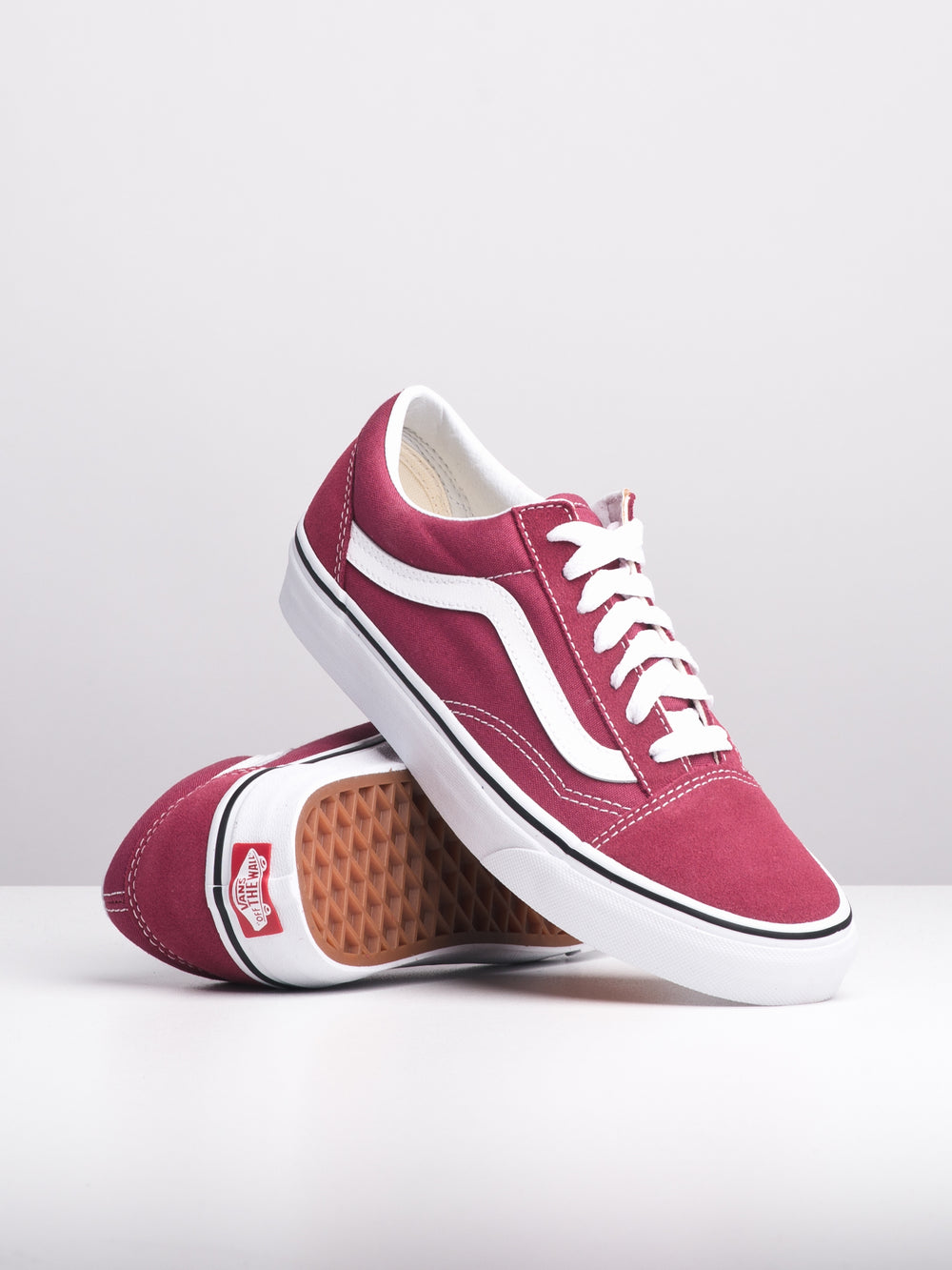 dry rose vans old skool