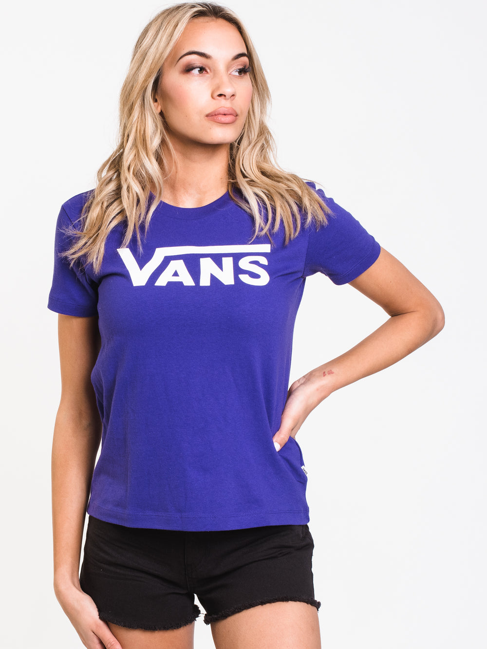 vans t shirt womens purple