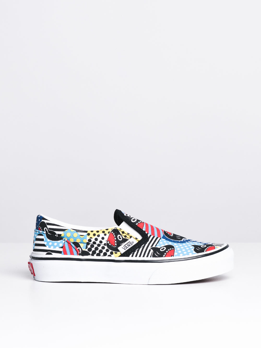 vans shark week slip on