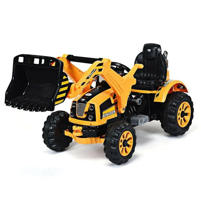 12 V Battery Powered Kids Ride on Front Loader Tractor - Little Riderz