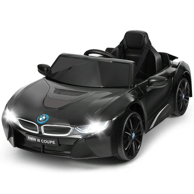 Costway Ride On Cars Black 12V Licensed BMW I8 Kids Ride On Car