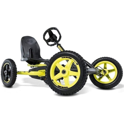 BERG Pedal Kart BERG Buddy Cross Kids Pedal Go Kart Yellow/Black- 24.20.65.01