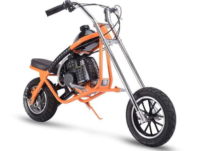 MotoTec Chopper MotoTec 49cc Gas Mini Chopper Orange