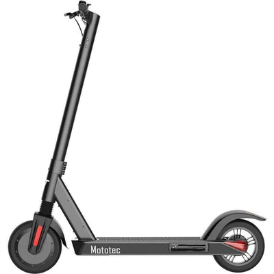 MotoTec Electric Scooter MotoTec City Pro 36v 8ah 350w Lithium Electric Scooter Black