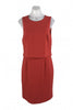 Eliza J, Women's Red Sleeveless Dress - Size: 6 (Regular)