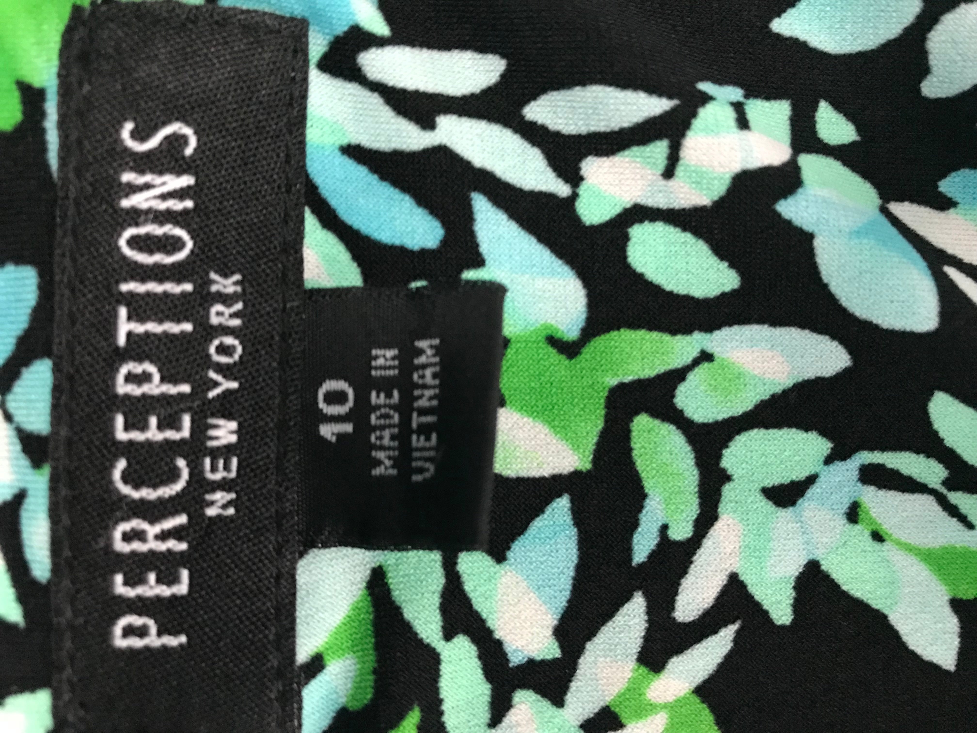 perceptions new york floral dress