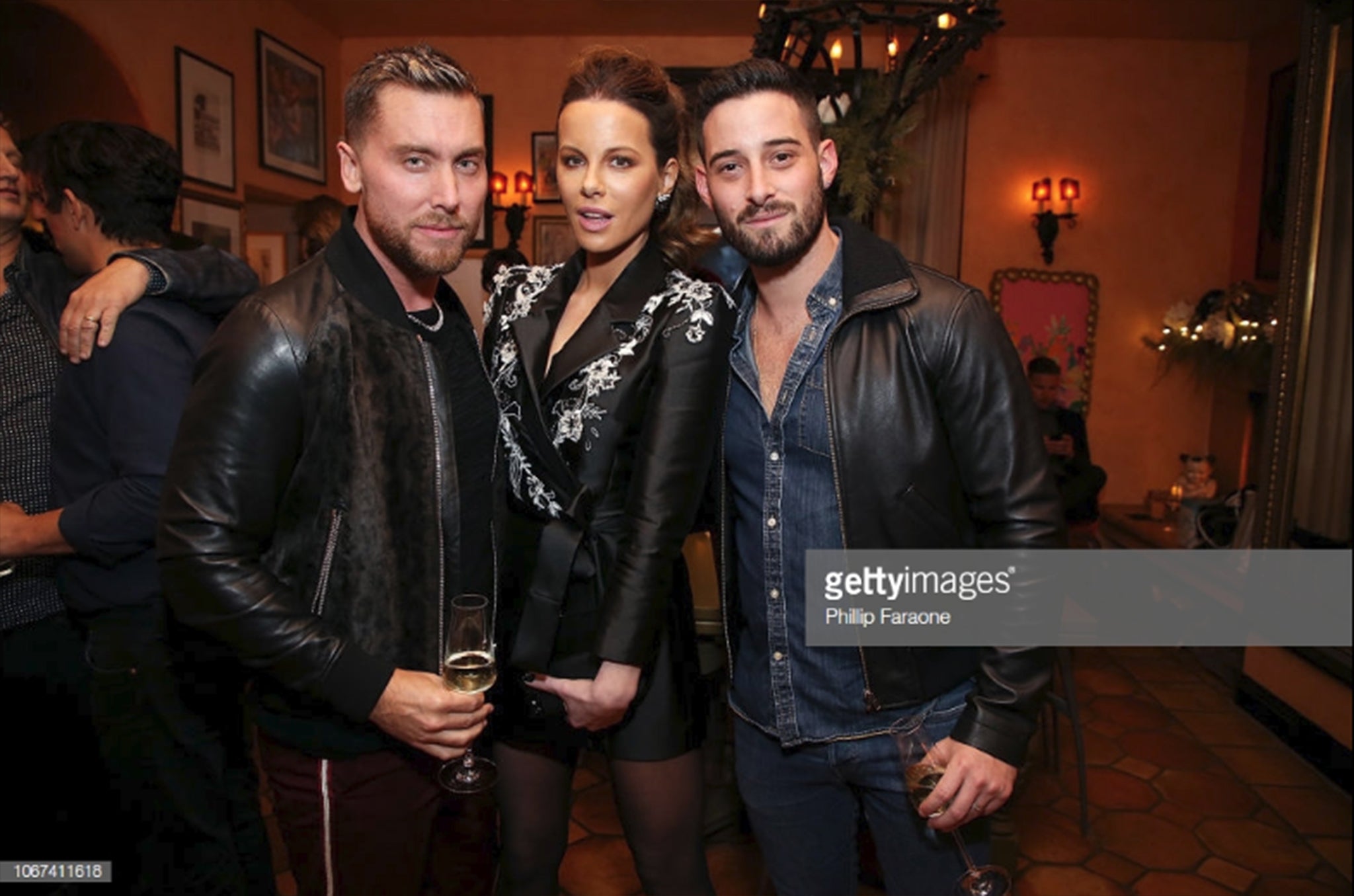 Lance Bass, Kate Beckinsale, and Michael Turchin