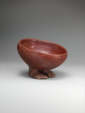 Bowl with Human Feet | Predynastic, Late Naqada l–Naqada II