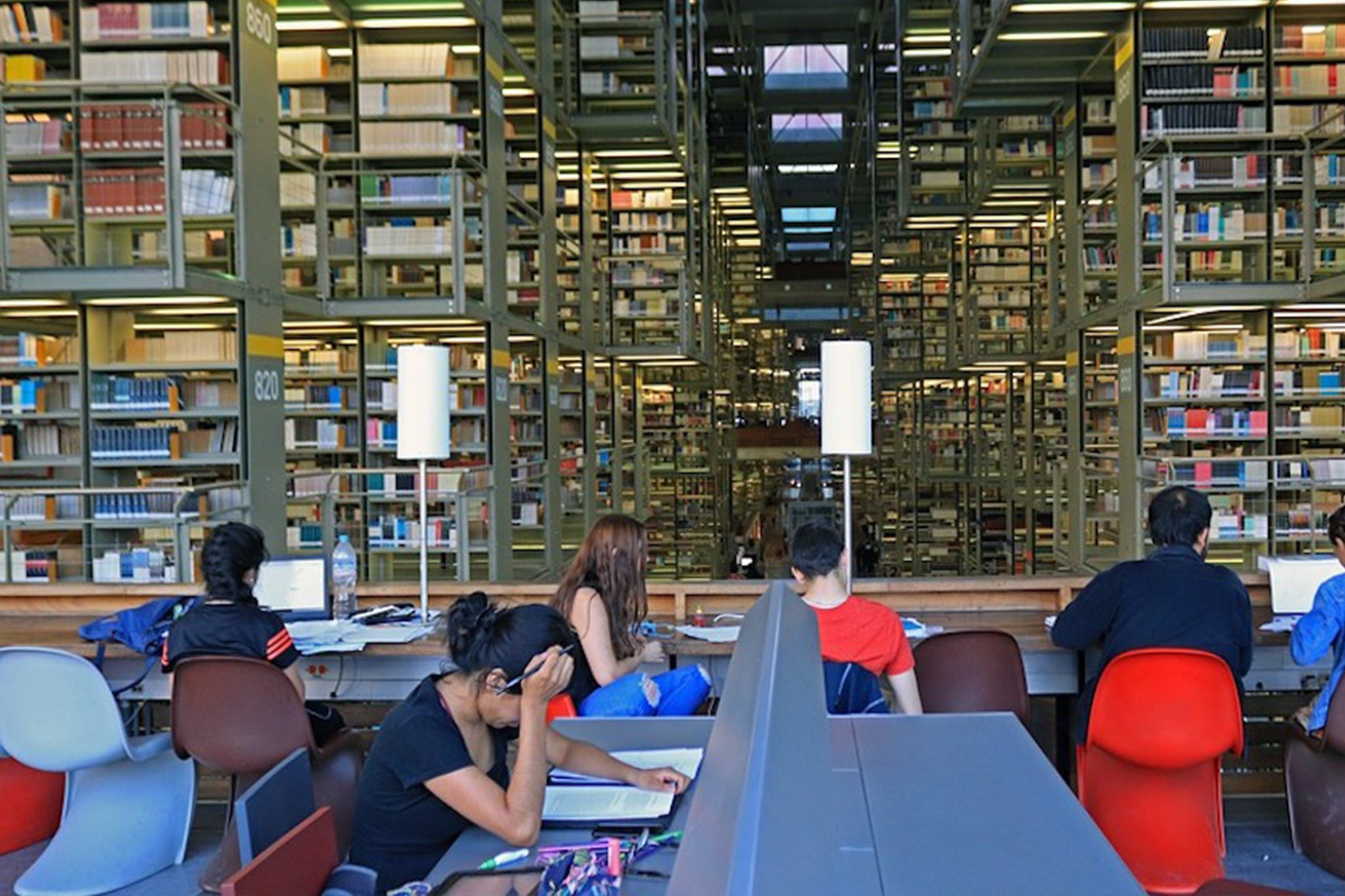 architecture photos library design Biblioteca Vasconcelos Mexico City