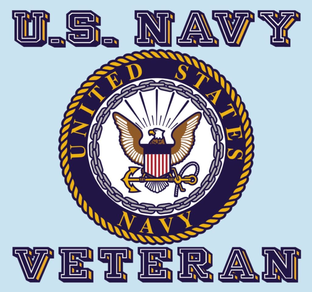 Download US Navy Veteran with Crest Logo Decal - The United States ...
