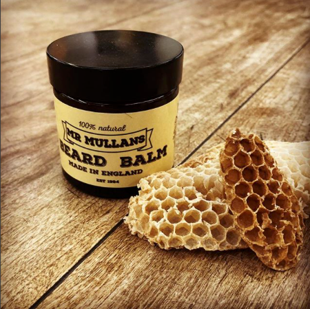 natural beard balm made by hand using natural ingredients 