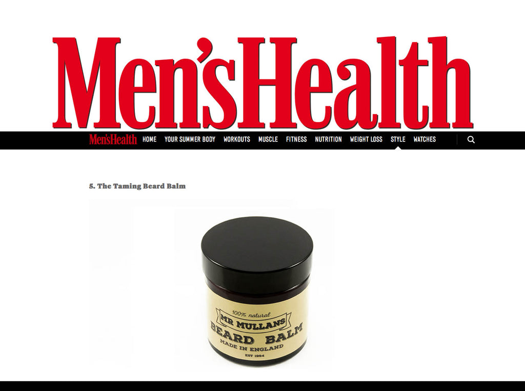 beard balm recommended by mens health magazine 
