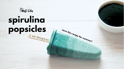 Spirulina Popsicles