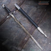 Image of 16.5" Black Knights Collectible Medieval Dagger w/ Black Scabbard