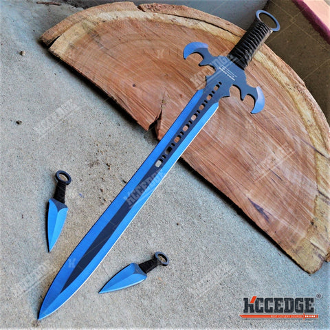 29 75 Hero Edge Fantasy Sword 2 Throwing Knives Dual Blade Technico Kcc Knives