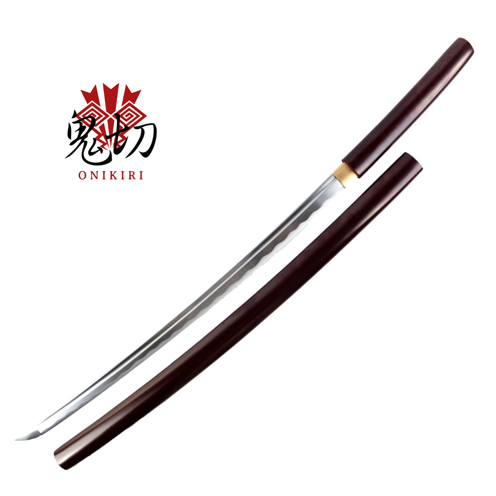 40 Handmade Onikiri Japanese Shirasaya Sword Katana W Wood Handle