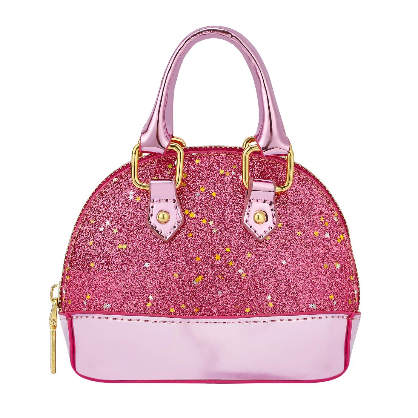 HDE Little Girls Toddler Tote Glitter Purse Mini Crossbody Fashion Toy ...