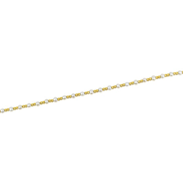 Gold Pear Shape Diamond Pink Sapphire Necklace - Monisha Melwani INC