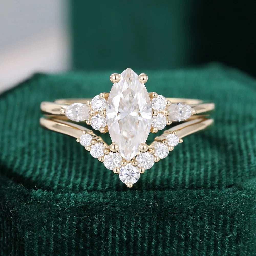 Marquise Cut Diamond Ring
