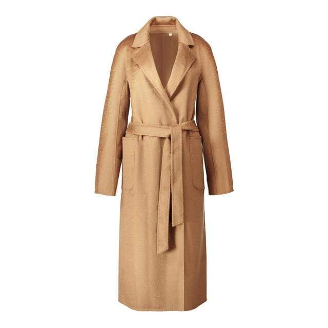 double faced cashmere coat