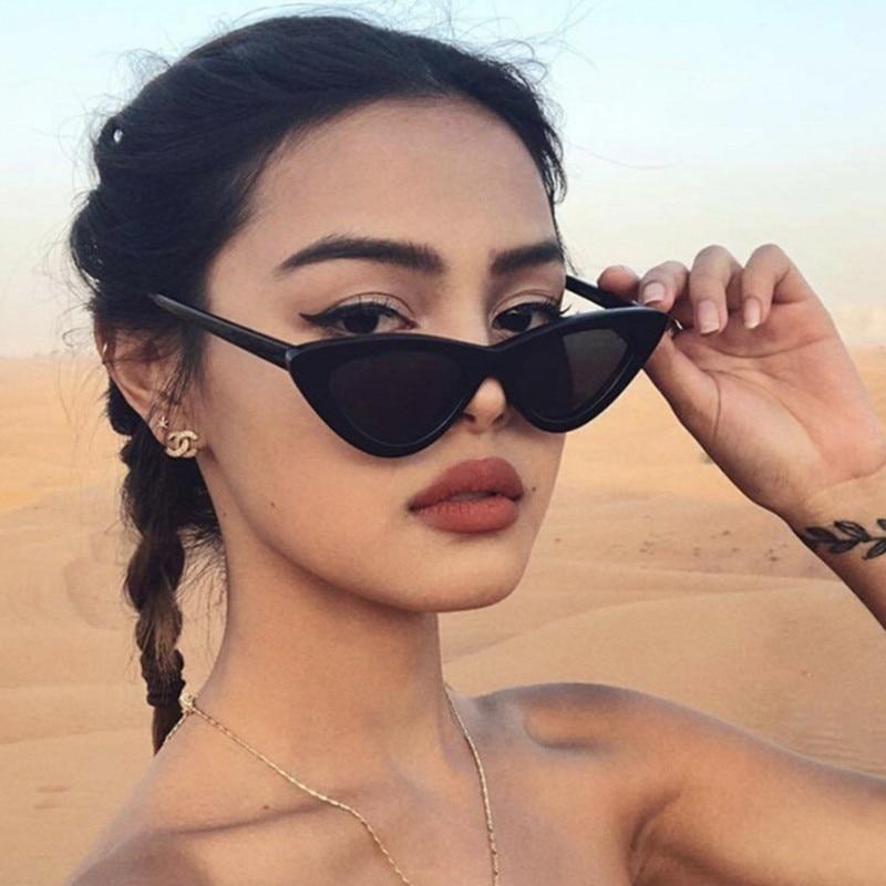 Lunettes De Soleil Forme Chat Cat Eye Sunglasses Sentence Love