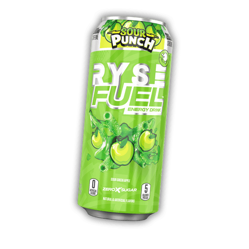 Ryse Fuel Sour Punch Green Apple Energy Drink