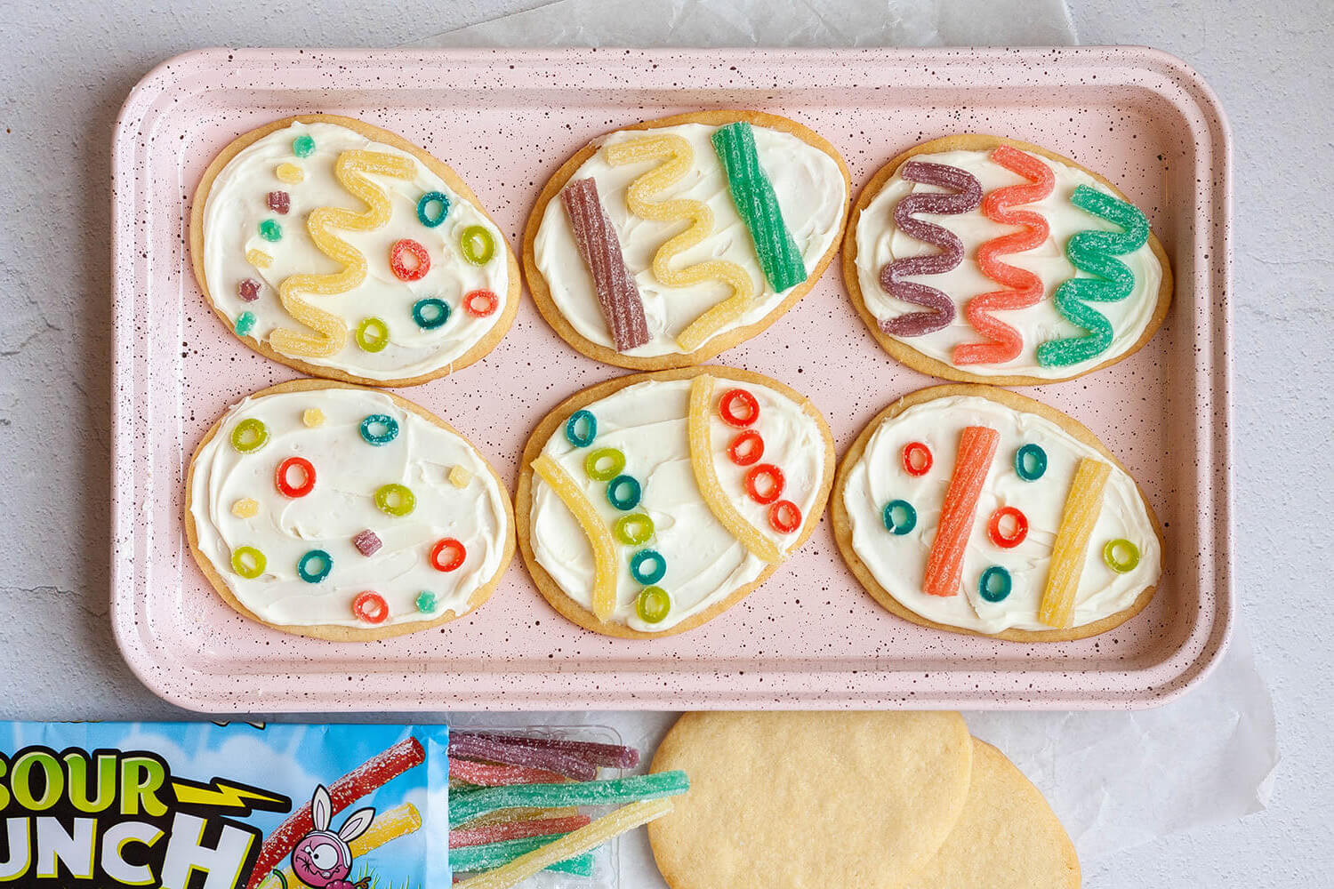 Finished Easter Egg Cookies