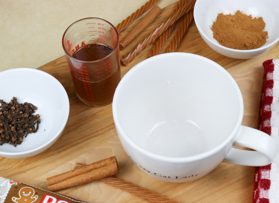 Supplies beside cooling syrup